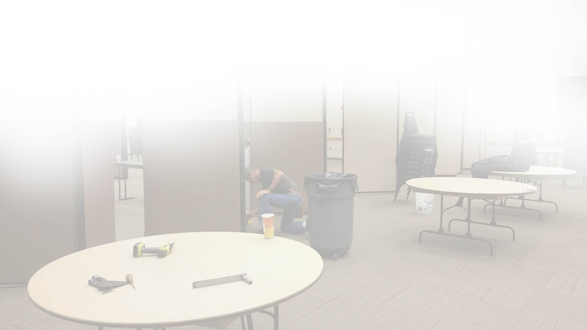 Fixing Partition operable partitions, air walls, operable walls, divider walls, Modernfold, Renlita, Woodfold, Clopay